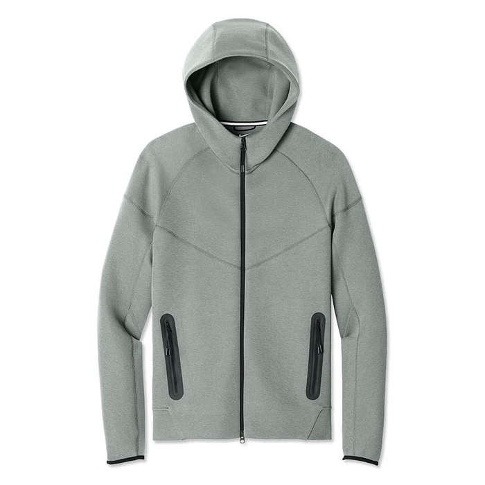 Nike Tech Fleece Zip Hoodie - Dark Grey Heather