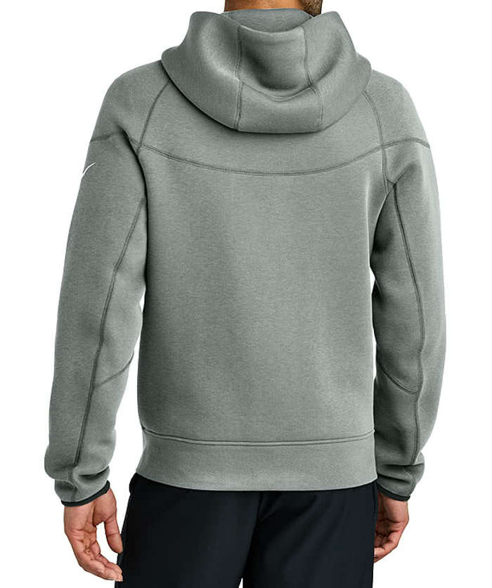 Nike Tech Fleece Zip Hoodie - Dark Grey Heather