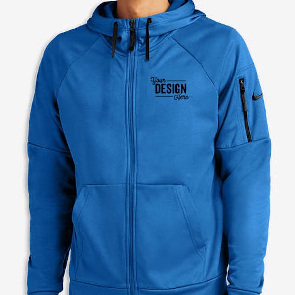 Nike Therma-Fit Pocket Performance Zip Hoodie - Game Royal