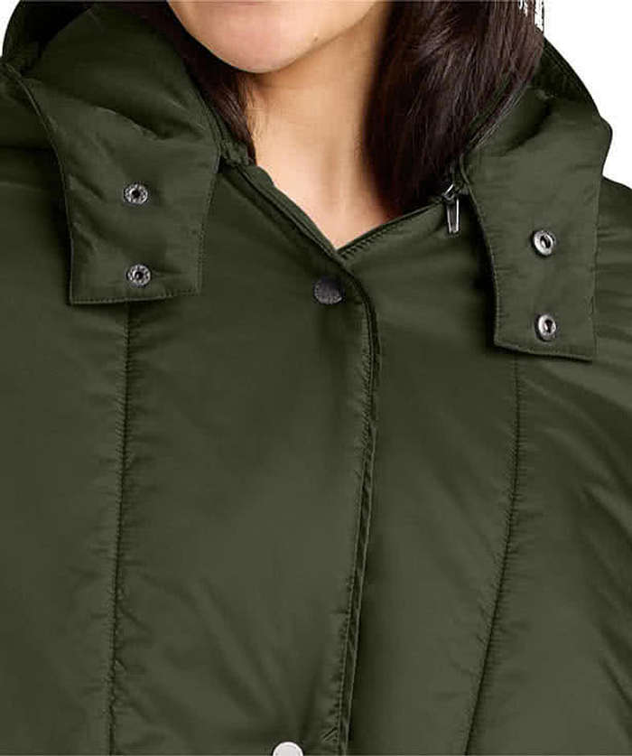 Eddie Bauer Puffy Camp Poncho - Black
