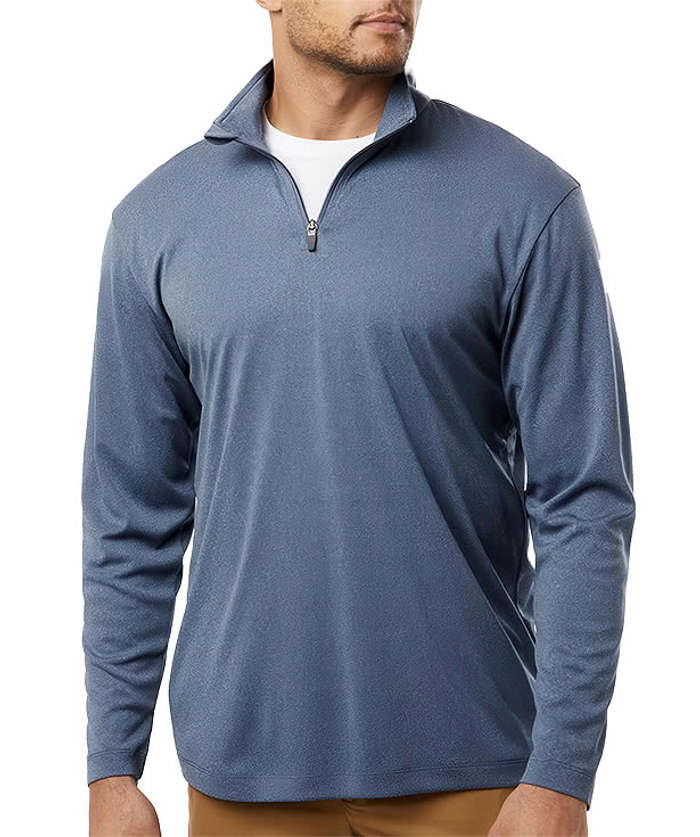 AllPro Pro-Lock UPF 50 Quarter Zip Performance Shirt - Royal