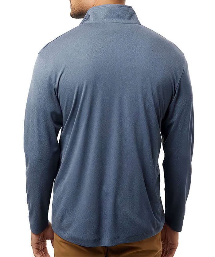 AllPro Pro-Lock UPF 50 Quarter Zip Performance Shirt - Royal