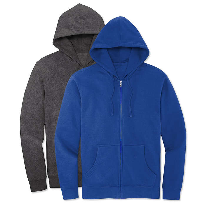 District V.I.T. Zip Hoodie - Oatmeal Heather