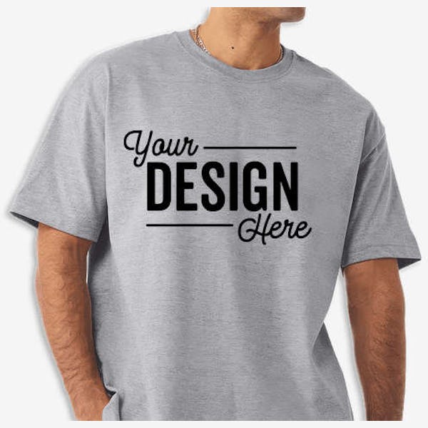 Bella + Canvas Boxy Heavyweight T-shirt - Athletic Heather