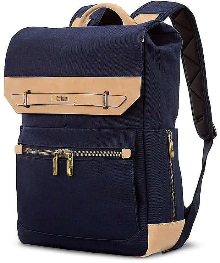 Debossed Hartmann Reserve Backpack - Midnight Navy 6 Debossed Hartmann Reserve Backpack - Midnight Navy