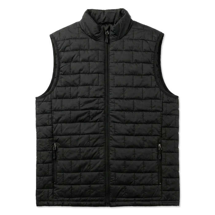 Burnside Quilted Puffer Vest - Steel 3 Burnside Quilted Puffer Vest - Steel