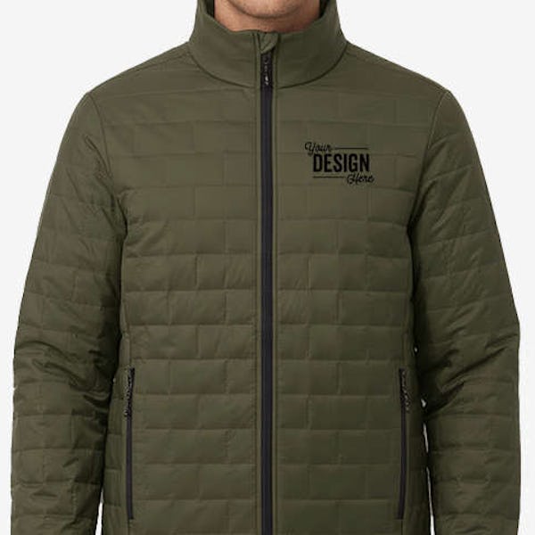 Elevate Telluride Lightweight Packable Puffer Insulated Jacket - Loden