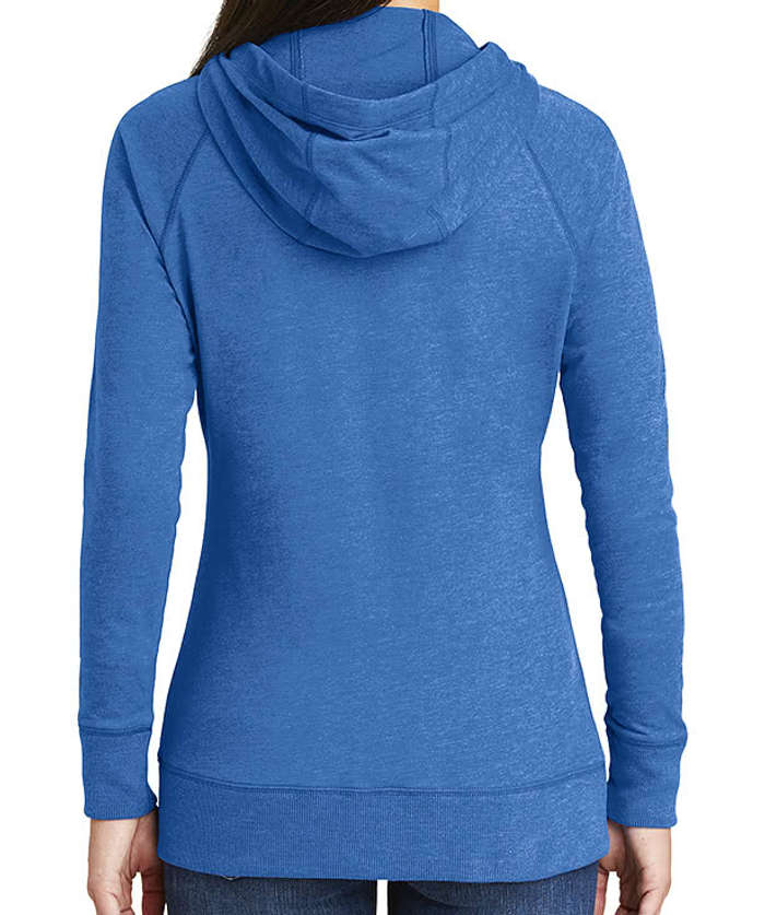New Era Women's Sueded Lightweight Zip Hoodie - White 4 New Era Women's Sueded Lightweight Zip Hoodie - White