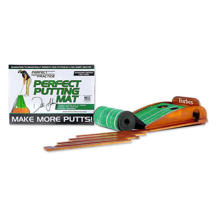 Full Color Perfect Practice Standard Edition Putting Mat - Green