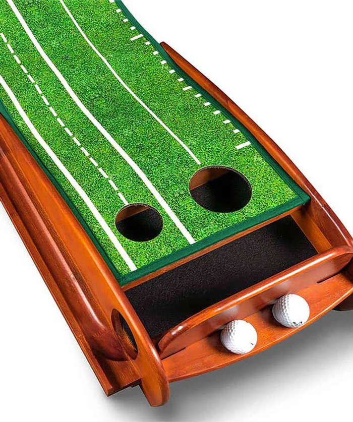 Full Color Perfect Practice Standard Edition Putting Mat - Green 4 Full Color Perfect Practice Standard Edition Putting Mat - Green