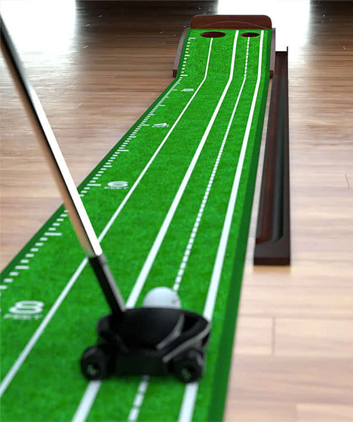Full Color Perfect Practice Standard Edition Putting Mat - Green 5 Full Color Perfect Practice Standard Edition Putting Mat - Green