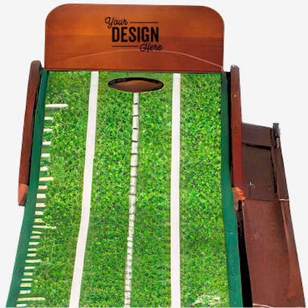 Full Color Perfect Practice Compact Edition Putting Mat - Green
