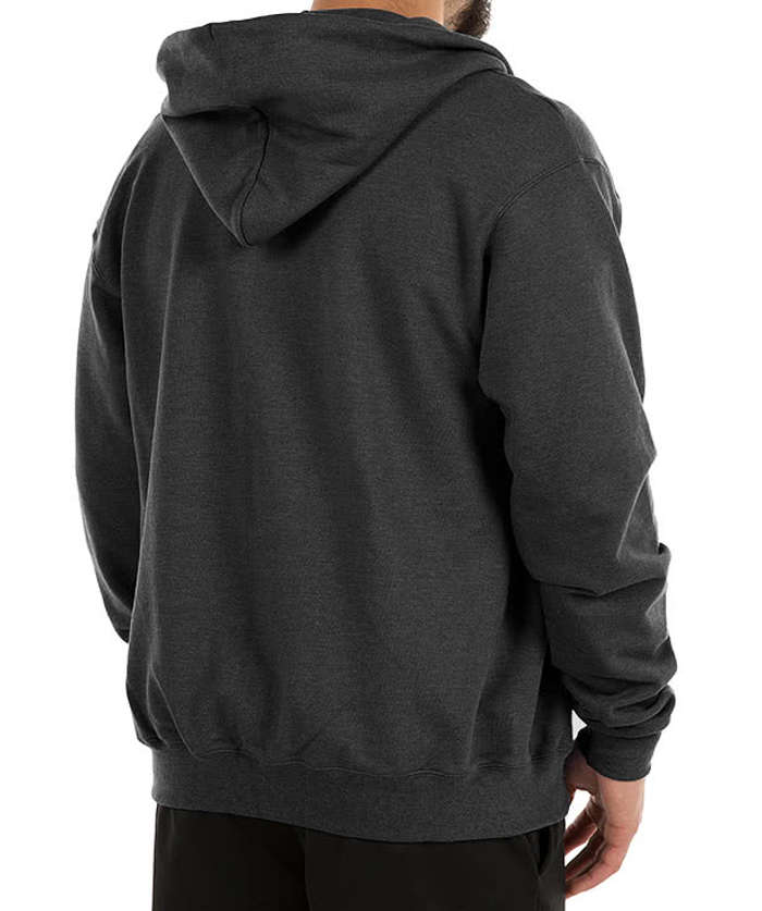Champion Powerblend Midweight Zip Hoodie - Silver Grey