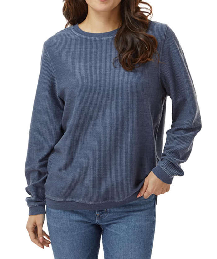 Boxercraft Corded Crewneck Sweatshirt - Natural 3 Boxercraft Corded Crewneck Sweatshirt - Natural