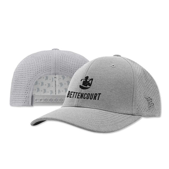 Branded Bills Bare Elite XGen UPF 45+ Performance Baseball Hat - GRAY
