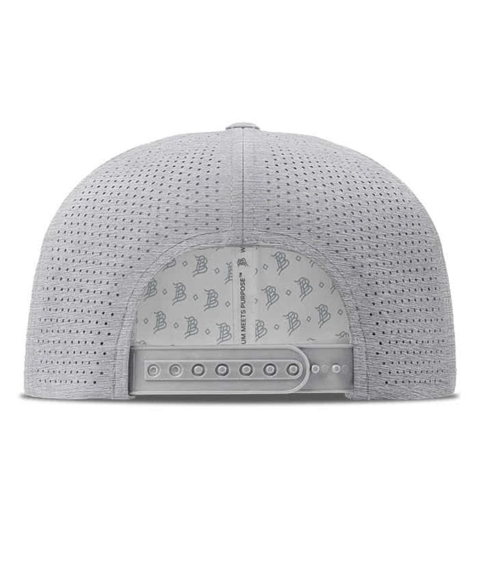 Branded Bills Bare Elite XGen UPF 45+ Performance Baseball Hat - GRAY
