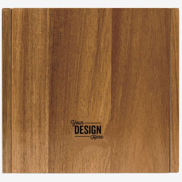 Laser Engraved La Cuisine Cheese Board with Serving Set - Wood