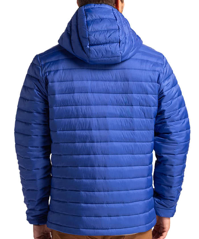 Clique by Cutter & Buck Valhalla Recycled Full Zip Puffer Jacket - Pure Slate