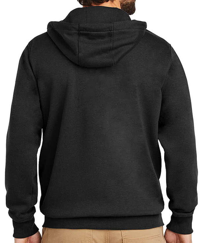 Carhartt Rain Defender Paxton Heavyweight Zip Hoodie - Carbon Heather 4 Carhartt Rain Defender Paxton Heavyweight Zip Hoodie - Carbon Heather