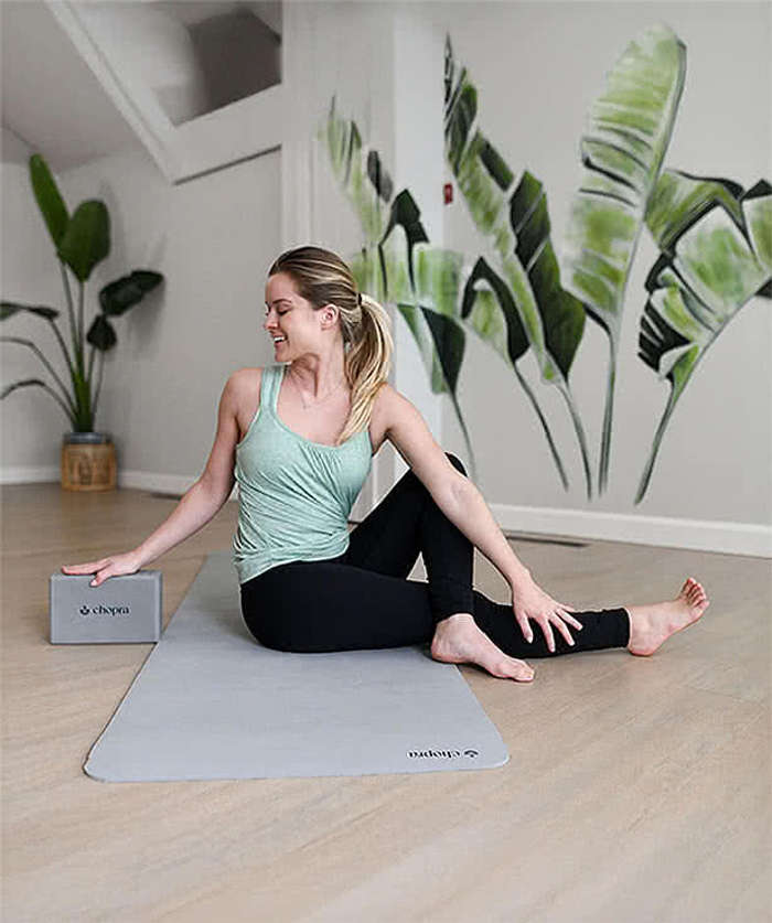 Restore Yoga Block - Dove Grey