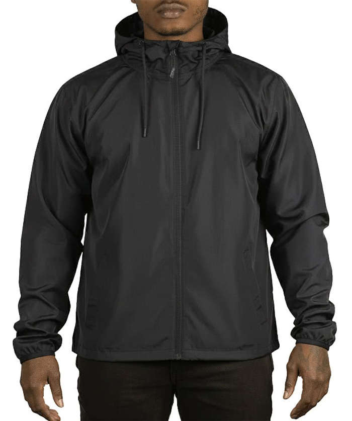 Burnside Lightweight Windbreaker - White 3 Burnside Lightweight Windbreaker - White