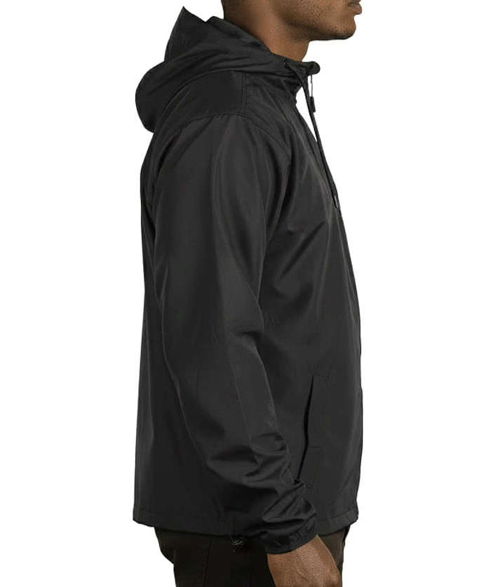 Burnside Lightweight Windbreaker - White 4 Burnside Lightweight Windbreaker - White