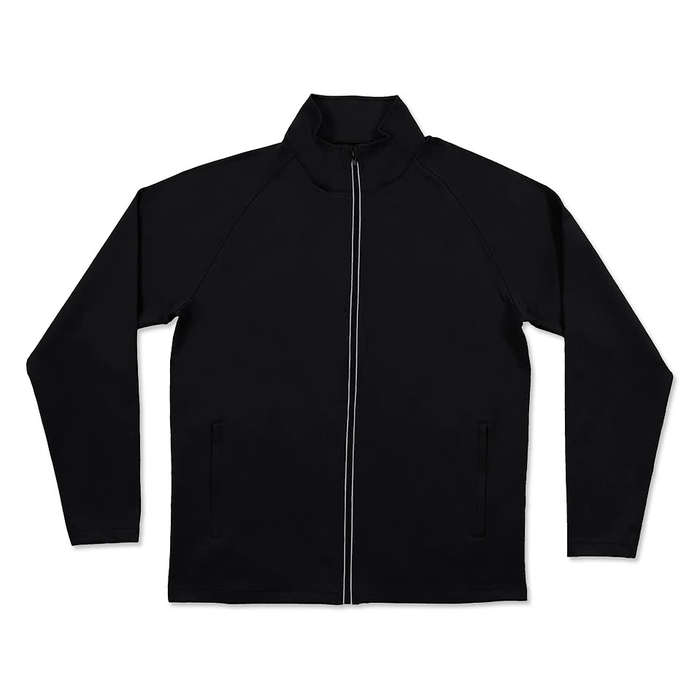 Burnside The Burn Full Zip Windbreaker Jacket - Dark Grey Heather