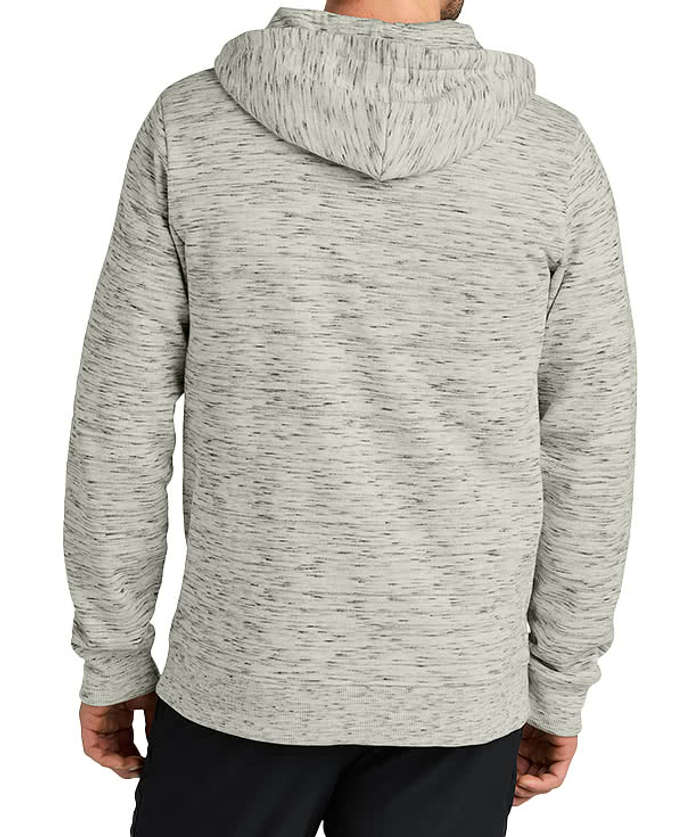 Tentree Space Dye Fleece Zip Hoodie - Meteorite Black