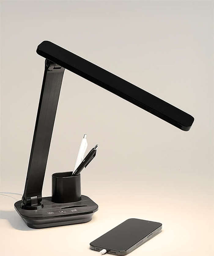 Modern Office Desk Lamp - White 5 Modern Office Desk Lamp - White
