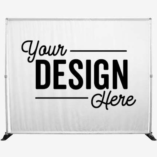 Full Color 118" x 94" Bravo Double-Sided Banner Kit - White