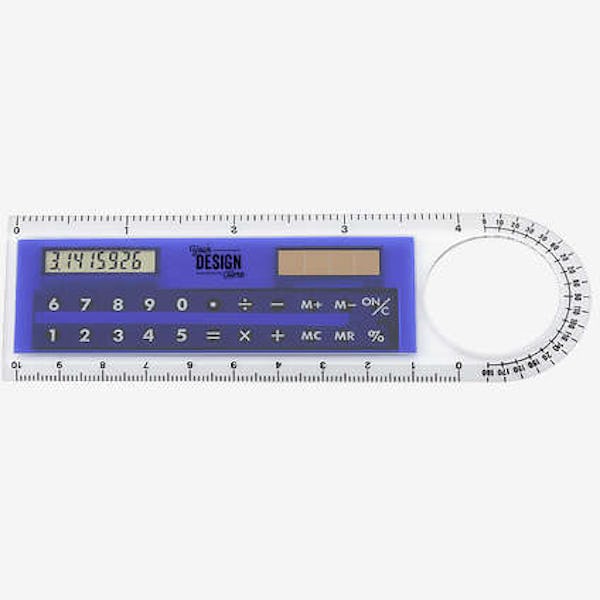 Add Up Multi-Function Ruler & Calculator - Blue