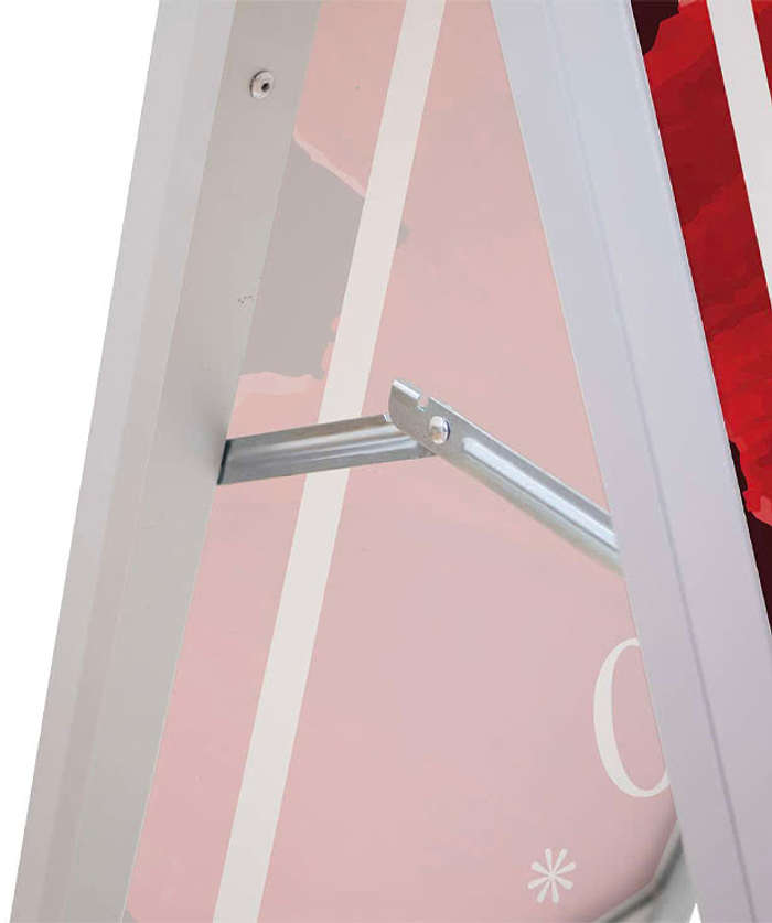 Full Color 23" x 44" Impress Lite A-Frame Sign Kit - White