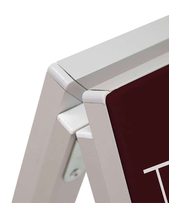 Full Color 23" x 44" Impress Lite A-Frame Sign Kit - White