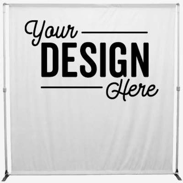 Full Color 94" x 94" Bravo Double-Sided Banner Kit - White