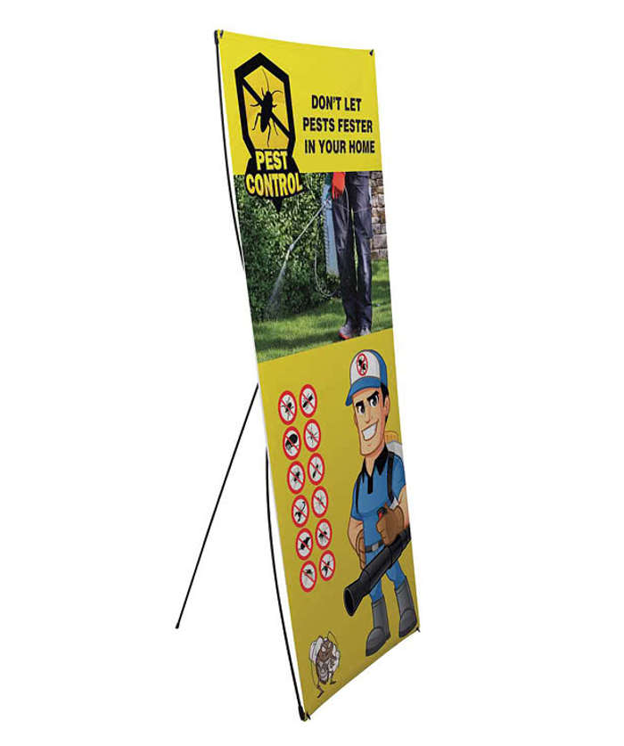 Full Color 33.5" x 80" Tri-X Banner Kit - White 3 Full Color 33.5" x 80" Tri-X Banner Kit - White
