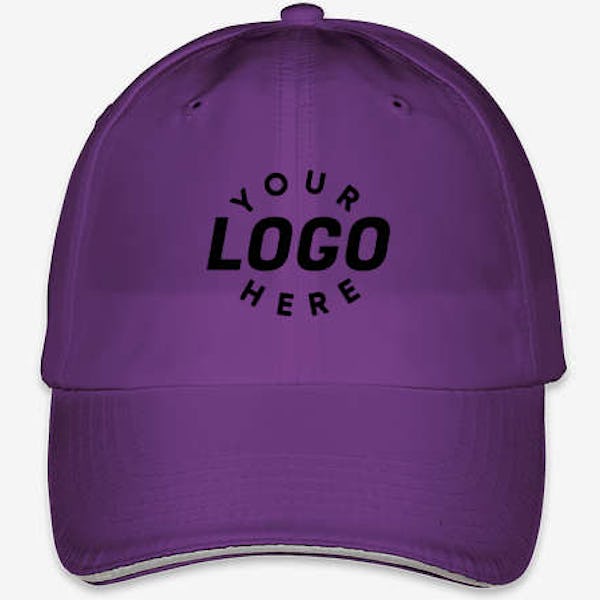 Core 365 Reflective Sandwich Performance Hat - Campus Purple