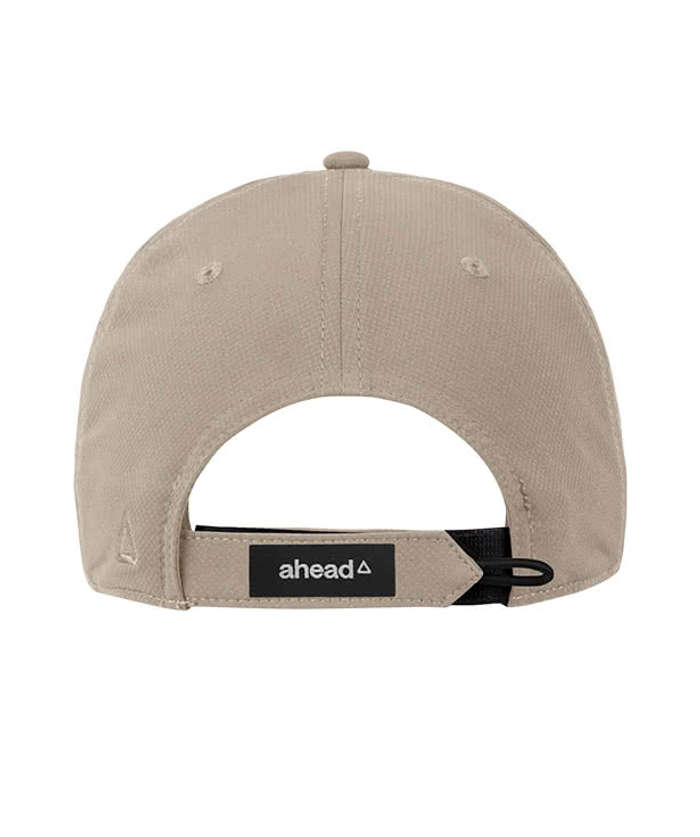 Ahead Frio Performance Baseball Hat- Rectangle Patch - Printed - Slate Blue