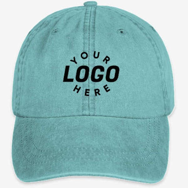 Adams Pigment Dyed Hat - Caribbean Blue