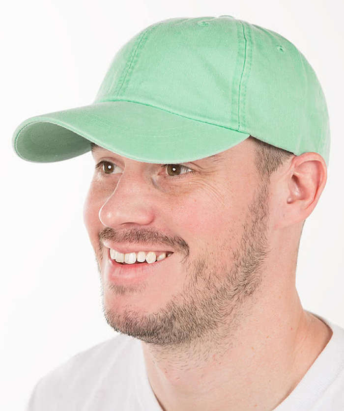 Adams Pigment Dyed Hat - Caribbean Blue