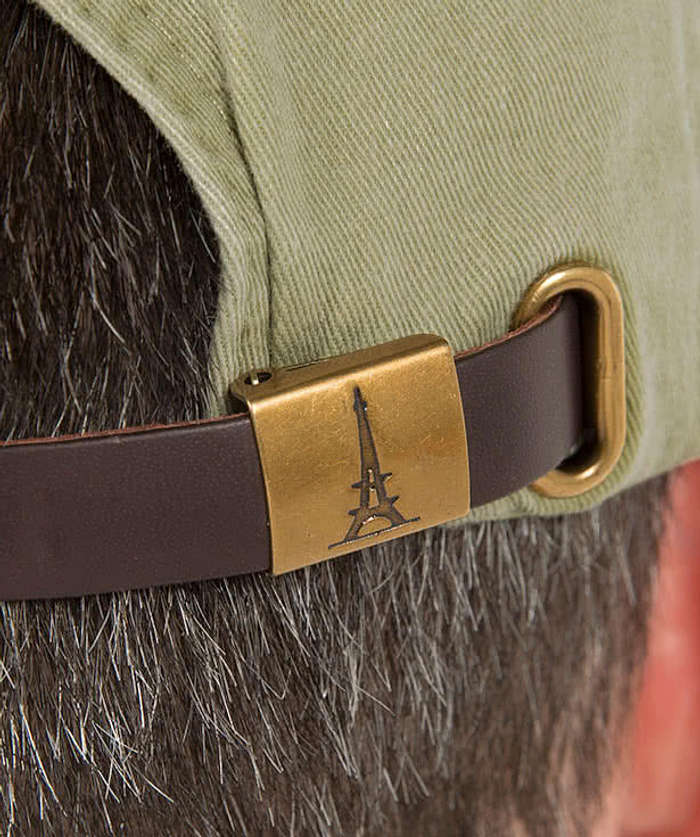 Adams Pigment Dyed Two-Toned Hat - Khaki / Spruce Green 7 Adams Pigment Dyed Two-Toned Hat - Khaki / Spruce Green
