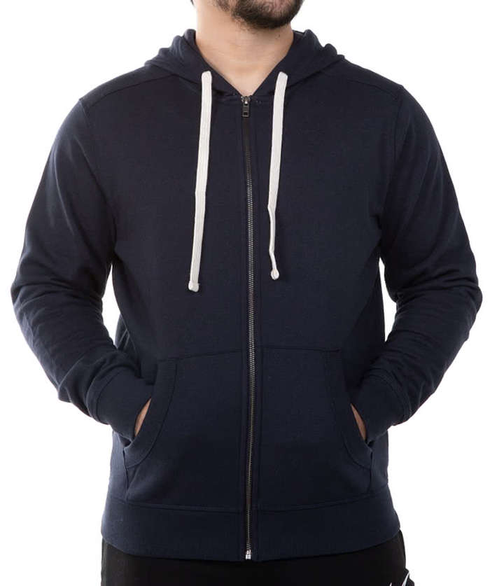 District Re-Fleece Zip Hoodie - Maroon Heather 3 District Re-Fleece Zip Hoodie - Maroon Heather