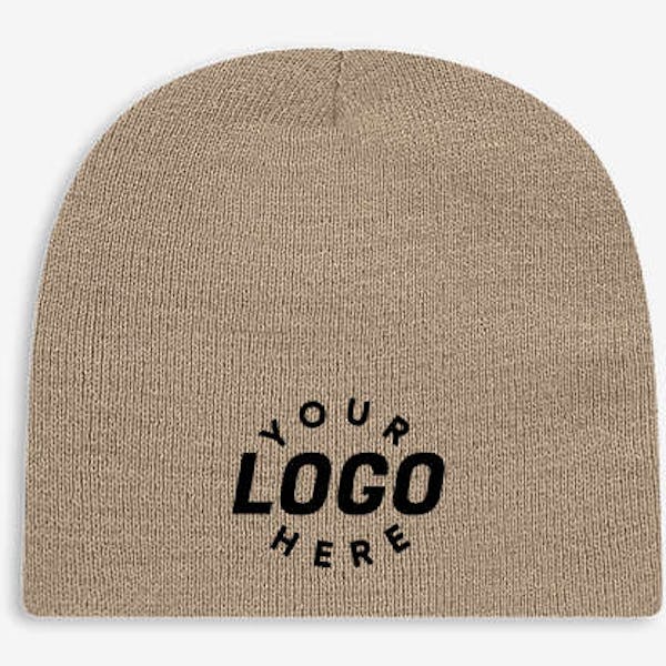 Cap America Knit Beanie - Khaki