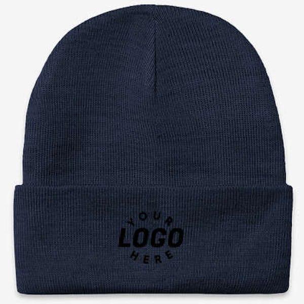 Atlantis Headwear Pure Cuff Beanie - Navy