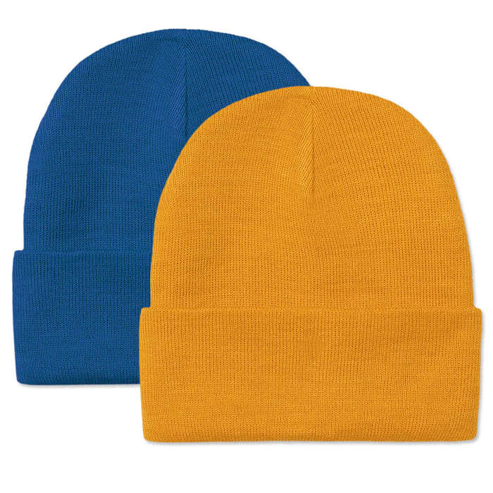 Atlantis Headwear Pure Cuff Beanie - Navy 3 Atlantis Headwear Pure Cuff Beanie - Navy