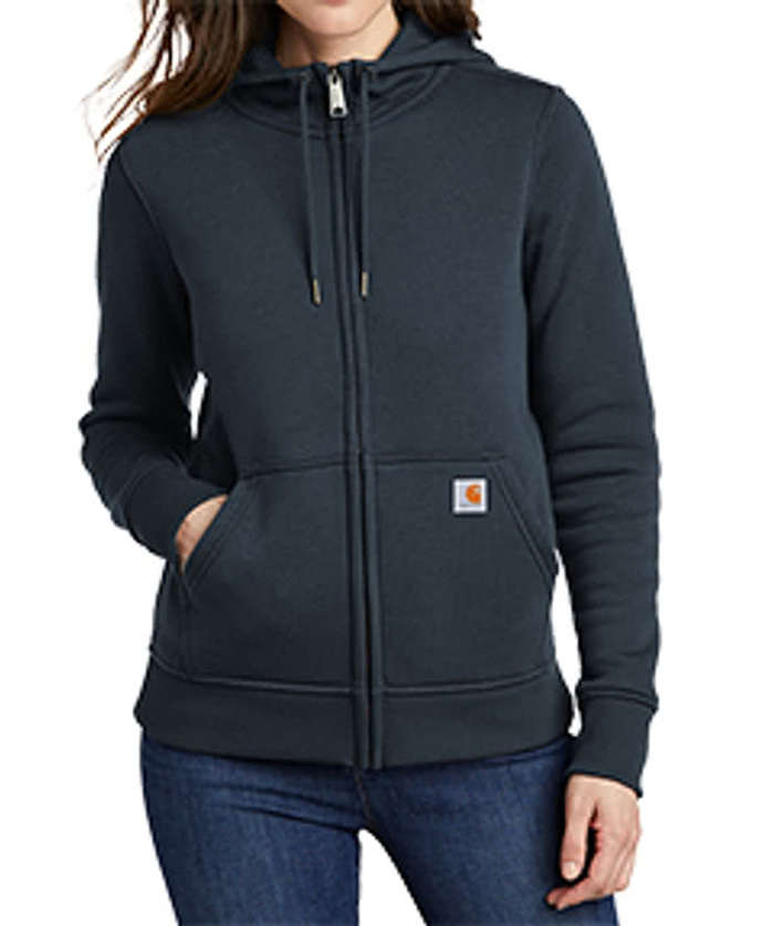 Carhartt Women's Clarksburg Full-Zip Hoodie  - Navy