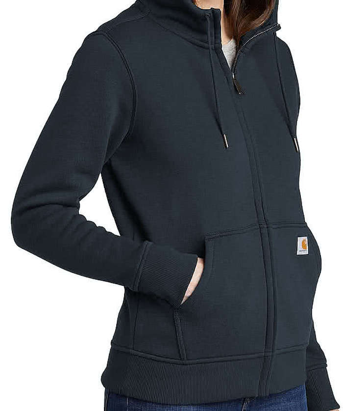 Carhartt Women's Clarksburg Full-Zip Hoodie  - Navy