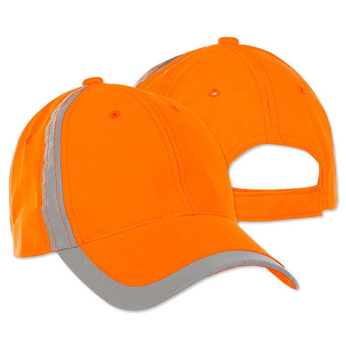 Big Accessories Reflective Safety Hat - Bright Yellow 3 Big Accessories Reflective Safety Hat - Bright Yellow