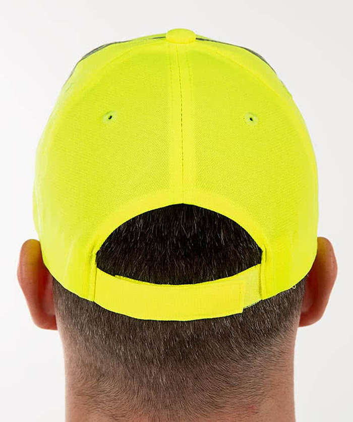 Big Accessories Reflective Safety Hat - Bright Yellow 6 Big Accessories Reflective Safety Hat - Bright Yellow