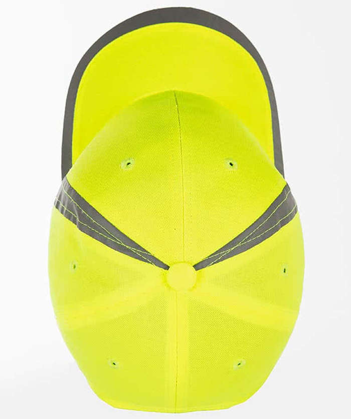 Big Accessories Reflective Safety Hat - Bright Yellow 7 Big Accessories Reflective Safety Hat - Bright Yellow