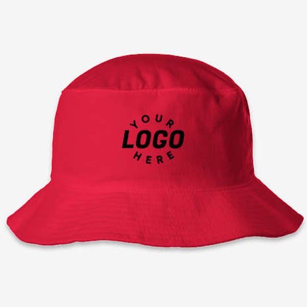 Big Accessories Crusher Bucket Hat - Red